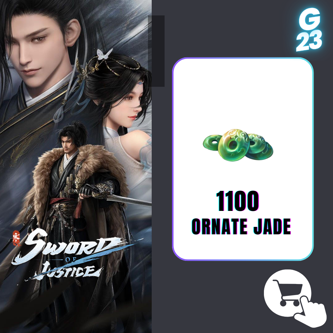 Sword of Justice : 1100 Ornate Jade