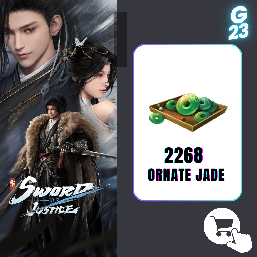 Sword of Justice : 2268 Ornate Jade