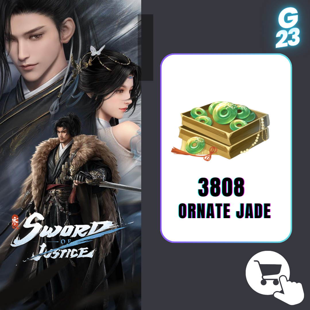 Sword of Justice : 3808 Ornate Jade