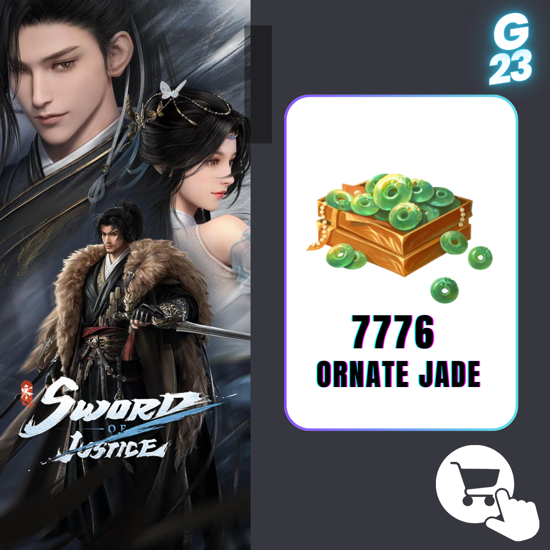 Sword of Justice : 7776 Ornate Jade