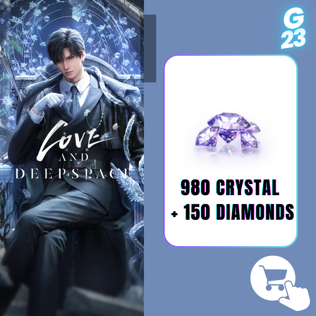 Love and Deepspace : 980 Crys. + 150 Dia.