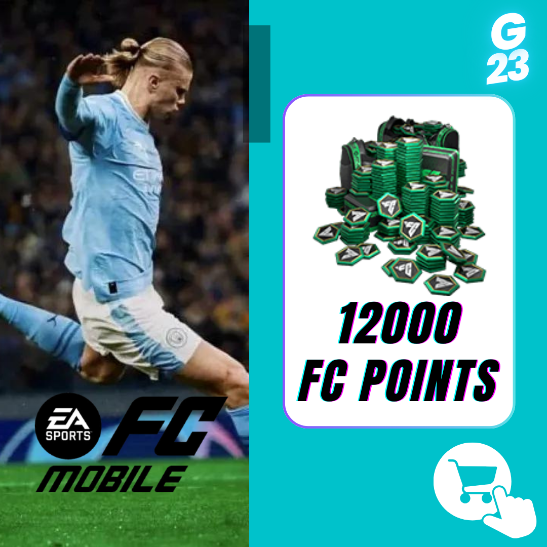 FC Mobile : 12000 FC POINTS