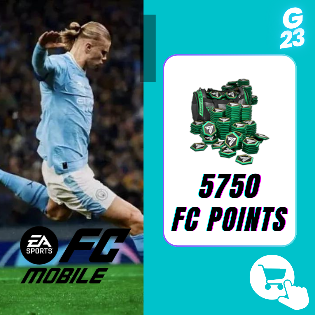 FC Mobile : 5750 FC POINTS