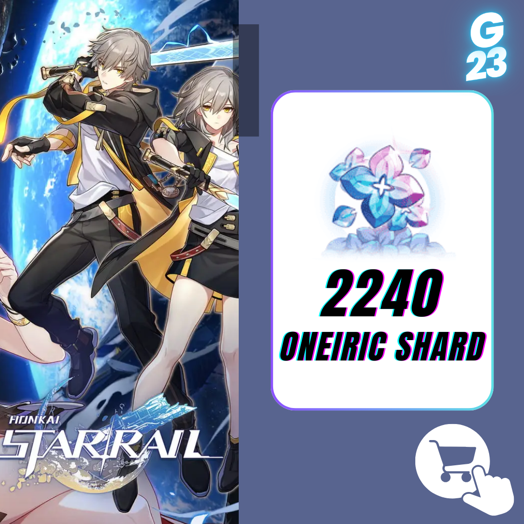 HSR : 2240 Oneiric Shard (1980 + 260 Bonus)