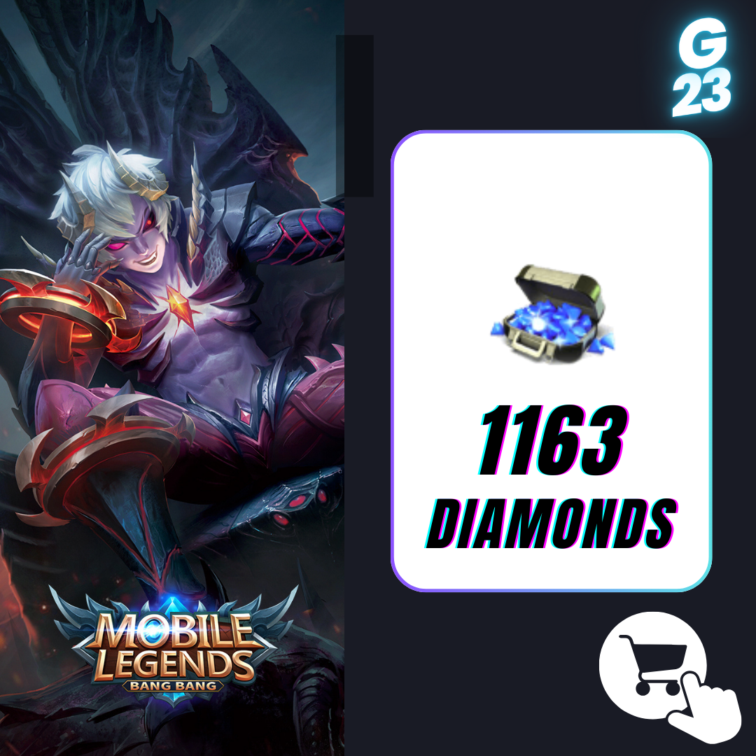 Mobile Legends : 1007 Diamonds + 156 Bonus