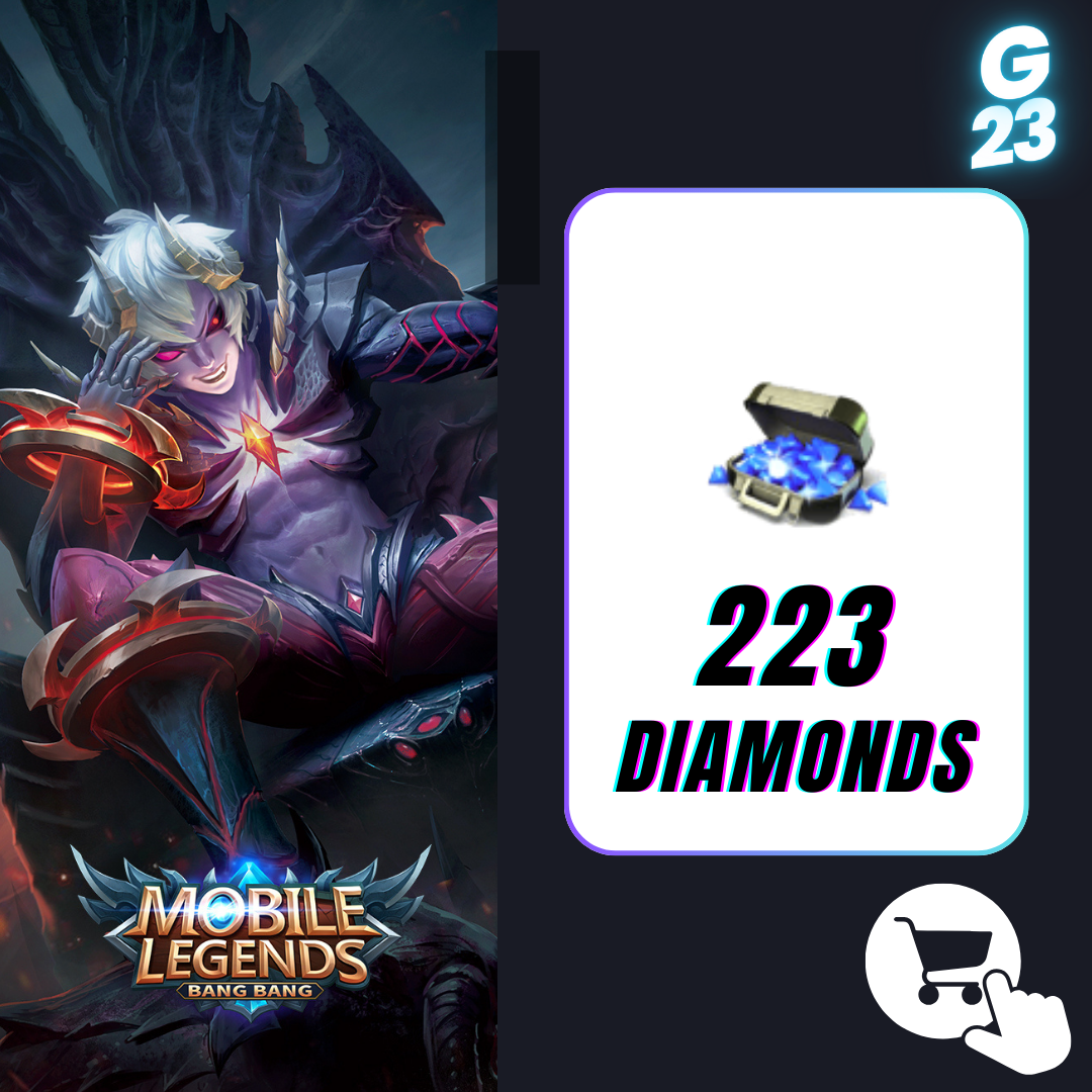 Mobile Legends : 203 Diamonds + 20 Bonus