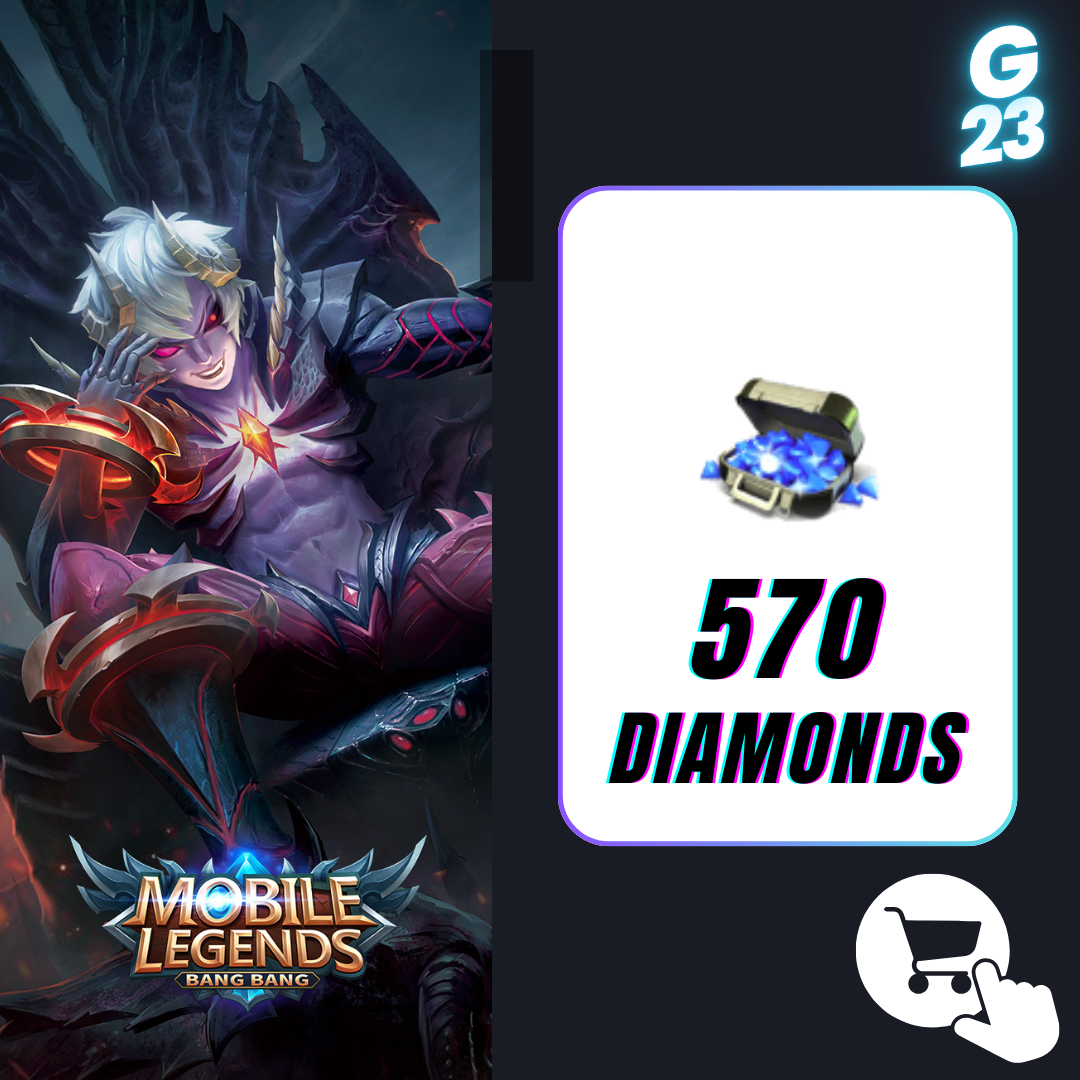 Mobile Legends : 504 Diamonds + 66 Bonus