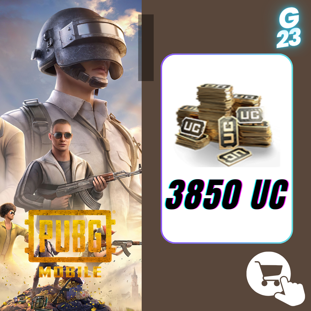 PUBG M : 3850 UC