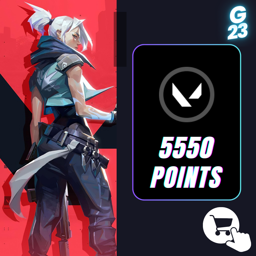 Valorant : 5550 Points