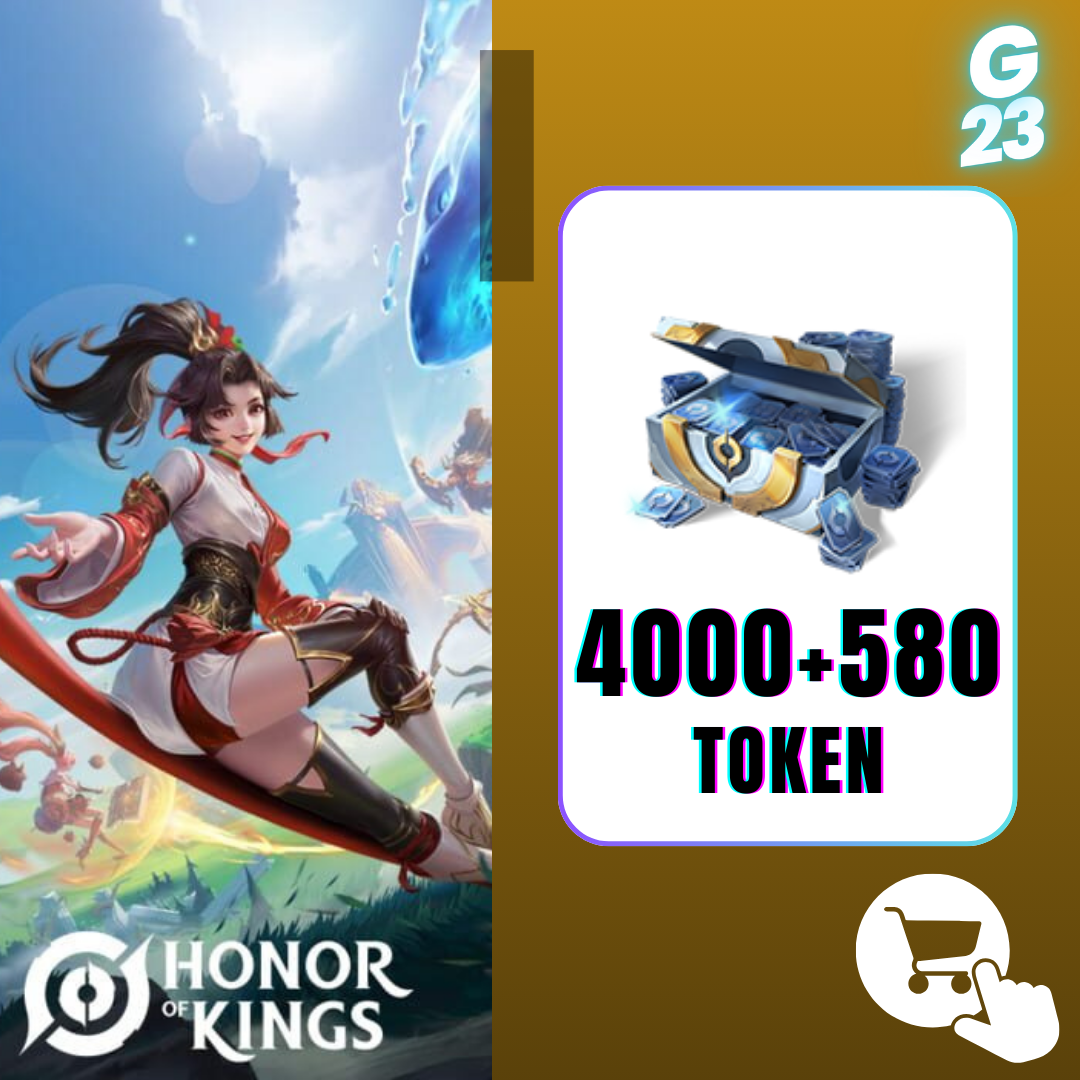 Honor of Kings : 4000+580 Token