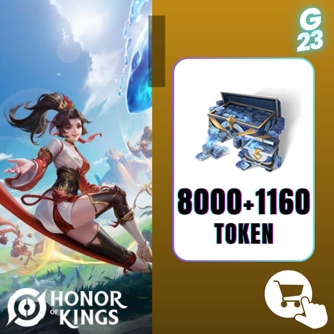 Honor of Kings : 8000+1160 Token