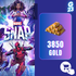 Marvel Snap : 3,850 Gold