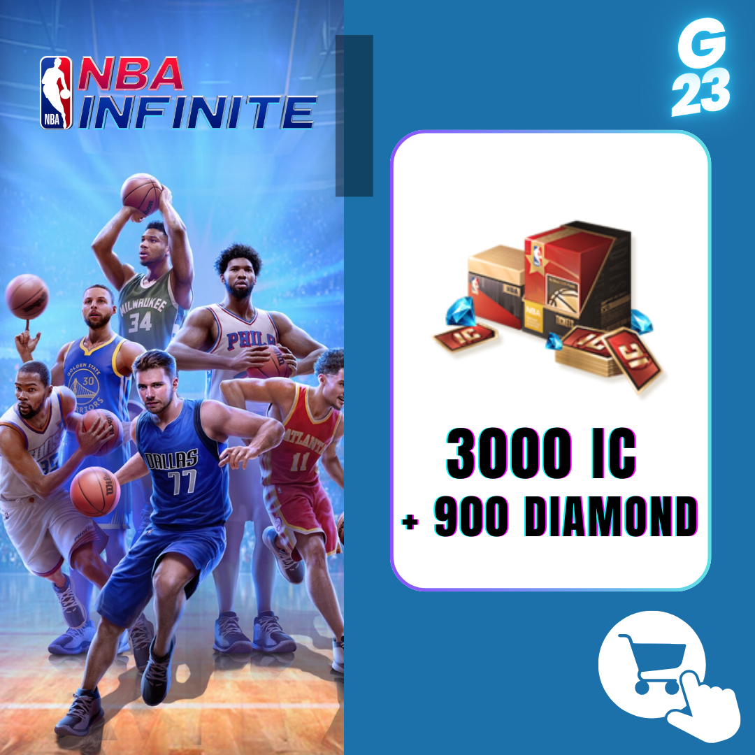 NBA Infinite : 3000 IC + 900 Diamond