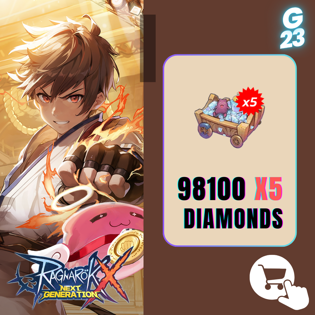 ROX : 98100 Diamonds x5